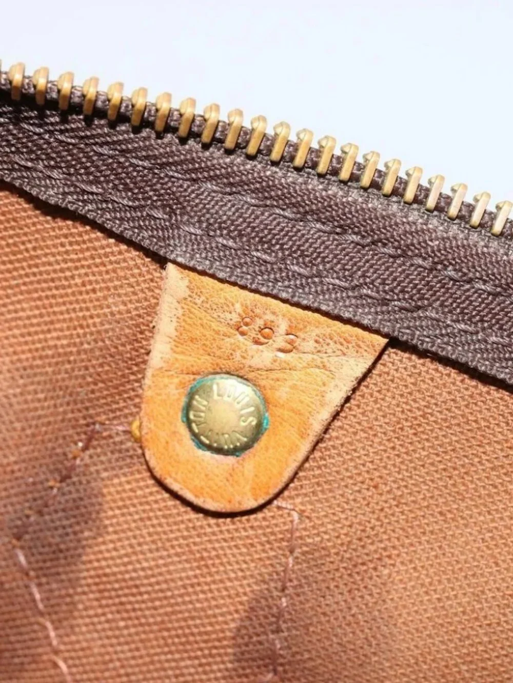 LOUIS VUITTON Monogram Speedy 25 Hand Bag M41528 LV Auth 180577
